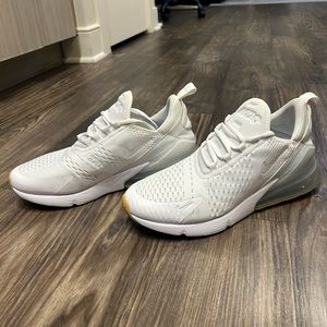 White Nike Air Max 270 Size 11